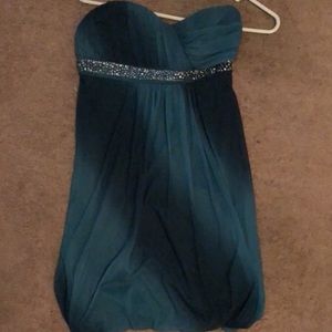 Strapless dress